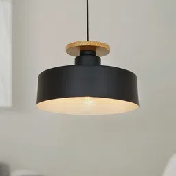 Fos Lighting Black & Brown Abstract Shaped Ceiling Lamps-11