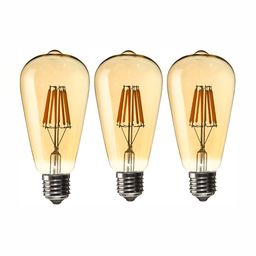 SPARK WORLD Yellow & Silver-Toned 3 Pieces Glass Ceiling Lamp-14