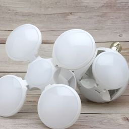 SPARK WORLD White Spherical Self Assembly Contemporary Ceiling Lamp-14