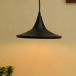 Homesake Black Set of 2 Single Head Metal Danish Shade Pendant Lamp-77