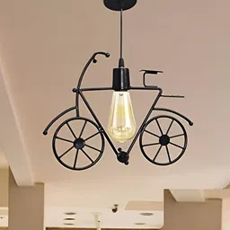 Whiteray Black & Yellow Contemporary Ceiling Lamp-25