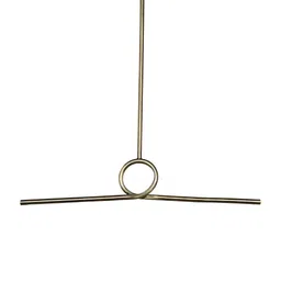 Fos Lighting Gold-Toned Abstract Shaped Ceiling Lamp-25