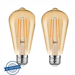 SPARK WORLD Yellow & Silver-Toned 2 Pieces Glass Ceiling Lamps-23