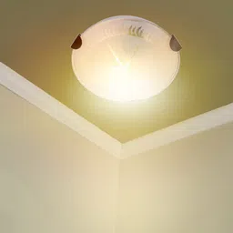 MFD HOME FURNISHING White Solid Metal Ceiling Lamp-image-91