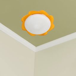MFD HOME FURNISHING White Solid Glass Ceiling Light-image-53