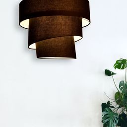Decazone Black Chandelier Drop Pendant Hanging Ceiling Lamp-49