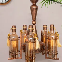 Homesake Copper-Toned 5-Light Antique Edison Ceiling Lamp-image-46
