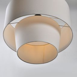 Decazone White Cylinder-Shaped Metal Ceiling Lamps-41