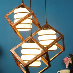 foziq Rose Gold-Toned Solid Ceiling Lamps-13