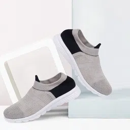 FAUSTO Women Grey Walking Shoes-image-41