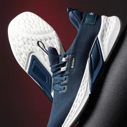 Action Men Blue Mesh Running Shoes-image-22