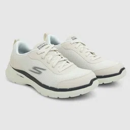 Skechers Men White GO WALK Walking Non-Marking Shoes-picture-26