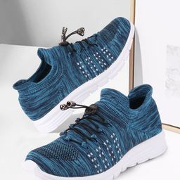FAUSTO Men Blue Running Non-Marking Shoes-picture-39