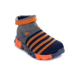 Liberty Unisex Kids Blue Walking Non-Marking Shoes-image-30