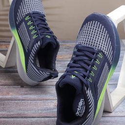 Action Men Mesh Running Non-Marking Sports Shoes-image-75