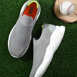 HRX by Hrithik Roshan Men Grey PU Foam Bounce Back Walking Shoes-30
