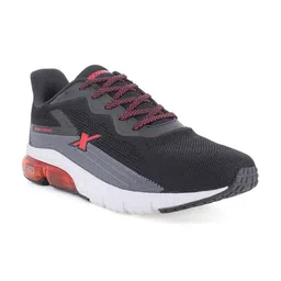 Sparx Men Black & Red Mesh Running Non-Marking Shoes-picture-20