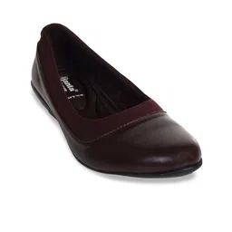 Ajanta Women Brown Slip-On Shoes-41
