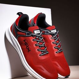 HRX by Hrithik Roshan Men Woven Design Running Shoes-image-72