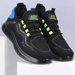 RapidBox Men Woven Design Mesh Basics Sneakers-18