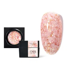 CANNI Mineral Gel Full Cover Super Texture Shell Sequins Drawing Soak Off UV LED Gel 5 ml - CK03-image-90