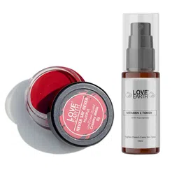 LOVE EARTH Multipot Lip-Cheek-Eyelid Tint 8g & Vitamin C Toner 100ml-image-51