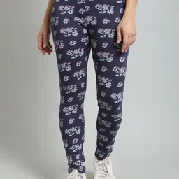 N-Gal Floral Printed Ankle Length Tights-picture-32