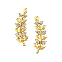 Joyalukkas BIS 22KT Gold Gem Stone Studs Earrings-3.03gm-image-16