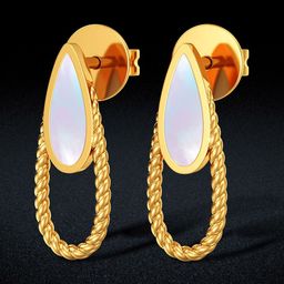 Joyalukkas 18KT Gold Stud Earring-2.54gm-image-27