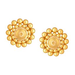 Joyalukkas 22KT Gold Stud Earrings-2.02gm-image-62
