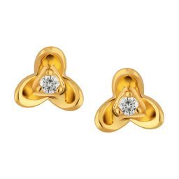 Joyalukkas 22KT Gold Gem Stone Studded Earrings-2.45 gm-image-37