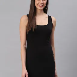 BAESD Shoulder Straps Sleeveless Bodycon Mini Dress-image-51
