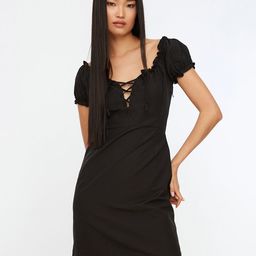 Trendyol Black Sheath Mini Dress-picture-32