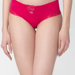 Candyskin Mid Rise Lace Anti Bacterial Basic Briefs-image-32