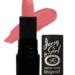 Fashion Colour Waterproof Longwear Jersy Girl Matte Kissproof Lipstick - Warm Pink 39-18