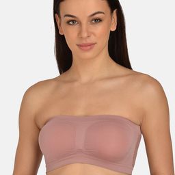 mod & shy Pink Solid Non-Wired Non Padded Bandeau Bra-picture-24