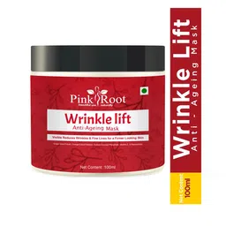 Pink Root Wrinkle Lift Anti-Ageing Mask With Grape Seed Extract - 100ml-30