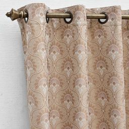 Ariana Beige & White Ethnic Motifs Door Curtain-image-10
