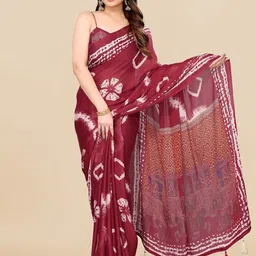 MIRCHI FASHION Tie and Dyed Saree-image-66