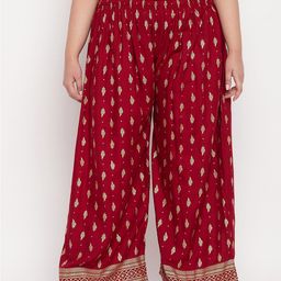 CLORA CREATION PLUS Women Ethnic Motifs Printed Palazzos-64