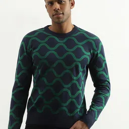 United Colors of Benetton Abstract Printed Cotton Pullover-image-78