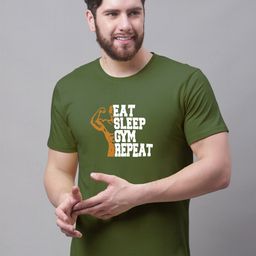 Friskers Typography Printed Short Sleeves Cotton T-shirt-image-27