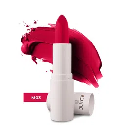 JUICE Kiss Sensation Lipstick With  Bio Retinol For UV Protection - 4g - Red Addict M03-image-64