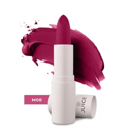 JUICE Kiss Sensation Lipstick With  Bio Retinol For UV Protection - 4gm - Epic Pink M08-image-52