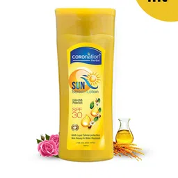 COROnation Herbal Non-Greasy Sunscreen Lotion SPF30 with Rose & Carrot Extracts - 100ml-51