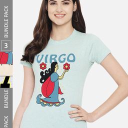 Fabflee Pack Of 3 Printed Cotton T-shirts-picture-39