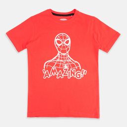 Pantaloons Junior Boys Spider-Man Printed Cotton T-shirt-image-89