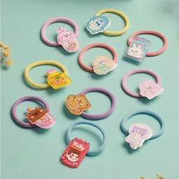 Jazz and Sizzle Women Set Of 10 Embellished Hairband-12