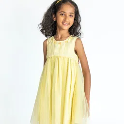 A Little Fable Girls Embellished Fit & Flare Dress-image-75