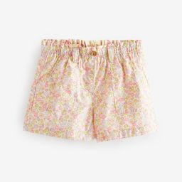 NEXT Infants Girls Floral Printed Shorts-image-20